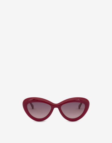 Inflatable Red Sunglasses - Moschino - Modalova