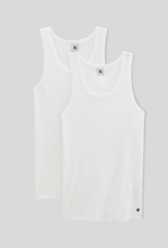 Lot de 2 débardeurs en coton - PETIT BATEAU - Modalova