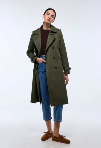 Trench ceinturé en coton - MONOPRIX - Modalova