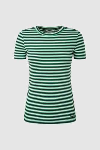 Womens Jada Stripe Top Green - XL - Debenhams - Modalova