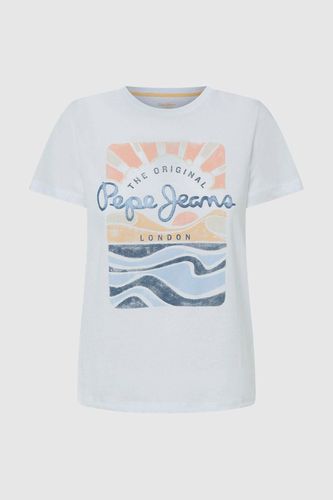 Womens Esha Pepe Graphic T-shirt - M - Debenhams - Modalova