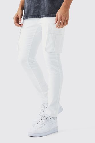 Skinny Stretch Cargo Jean - - 32R - boohooMAN - Modalova