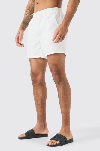 Original Man Mid Length Swim Short - - L - boohooMAN - Modalova