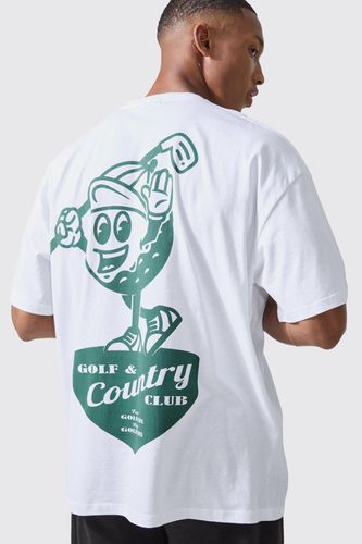 Man Active Golf Country Club Oversized T-shirt - - L - boohooMAN - Modalova