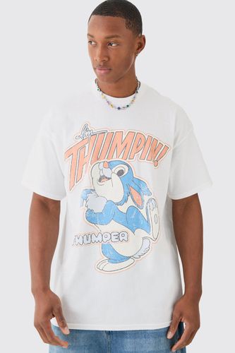 Oversized Disney Thumper License T-shirt - - L - boohooMAN - Modalova