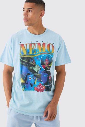 Oversized Finding Nemo Disney Wash License T-shirt - - M - boohooMAN - Modalova