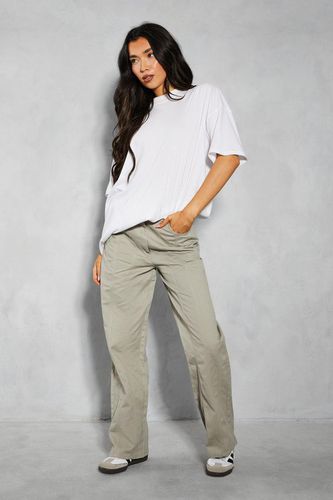 Womens High Waisted Multi Seam Detail Trouser - - 12 - MISSPAP - Modalova