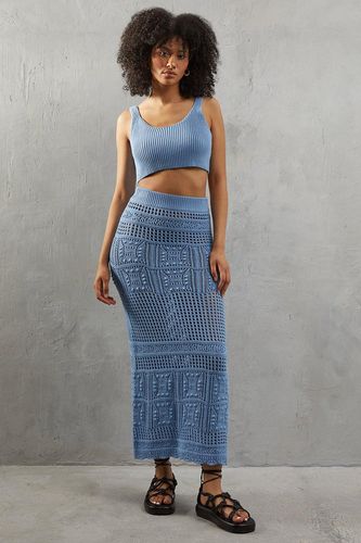 Womens Crochet Midaxi Skirt - - 12 - Warehouse - Modalova