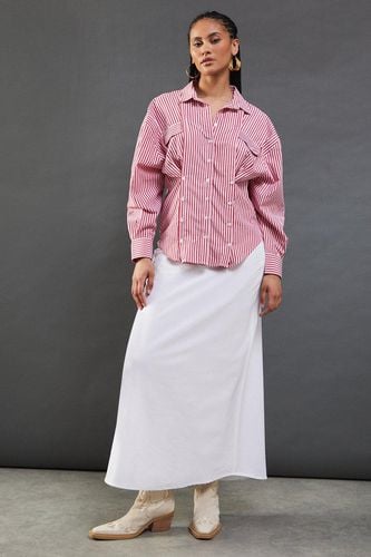 Womens Linen Bias Midaxi Skirt - - 10 - Warehouse - Modalova