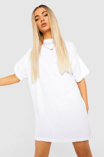 Womens Basic Oversized T-shirt Dress - - 10 - boohoo - Modalova