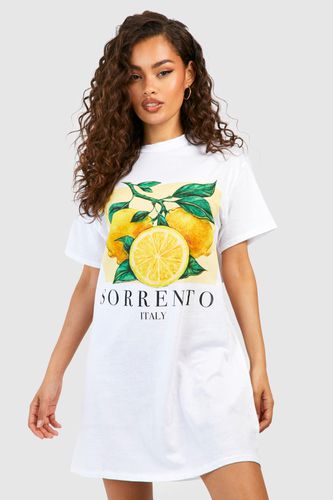 Womens Sorrento Oversized T-shirt Dress - - 16 - boohoo - Modalova