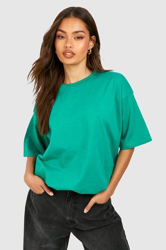 Womens Basic Cotton Oversized T-shirt - - 6 - boohoo - Modalova