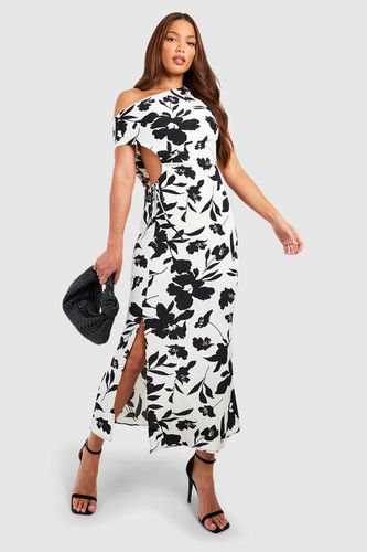 Womens Tall Floral Midaxi Dress - - 10 - boohoo - Modalova