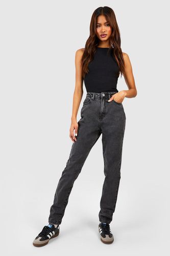 Womens Tall Basics High Waisted Mom Jeans - - 16 - boohoo - Modalova