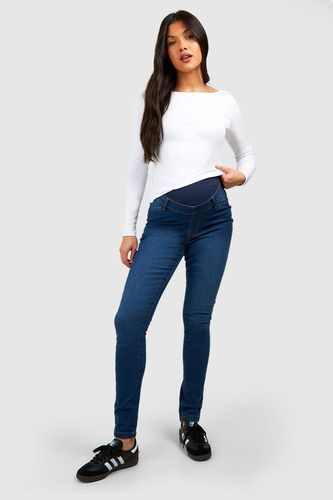 Womens Maternity Over The Bump Skinny Jean - - 6 - boohoo - Modalova