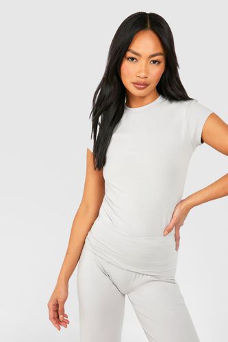 Womens Premium Super Soft Cap Sleeve Fitted T-shirt - - 16 - boohoo - Modalova