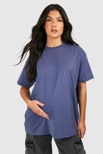 Womens Maternity Basic Oversized T-shirt - - 14 - boohoo - Modalova