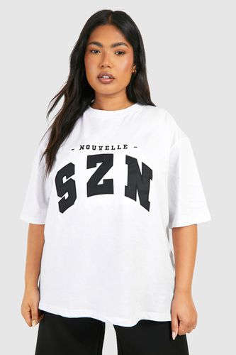 Womens Plus Szn Oversized T-shirt - - 18 - boohoo - Modalova