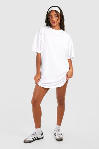 Womens A-line Structured T-shirt Dress - - 10 - boohoo - Modalova