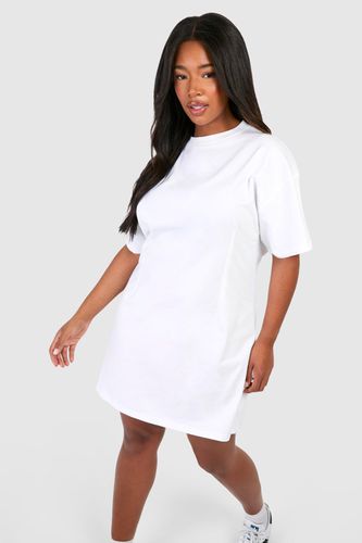 Womens Plus A-line Structured T-shirt Dress - - 20 - boohoo - Modalova