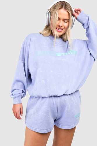 Womens Plus Dsgn Studio Washed Oversized Sweatshirt - - 18 - boohoo - Modalova