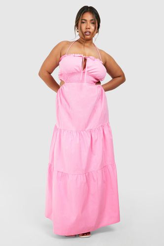 Womens Plus Tiered Maxi Dress - - 28 - boohoo - Modalova