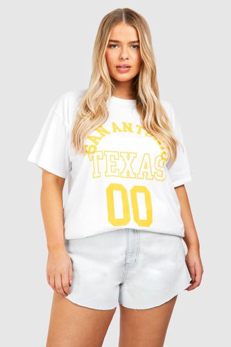 Womens Plus San Antonio Texas T Shirt - - 16 - boohoo - Modalova
