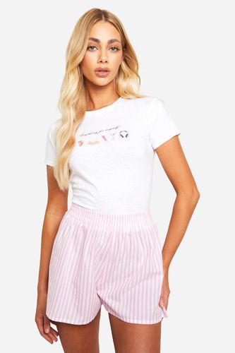 Womens Anything For Myself Slogan Baby T-shirt - - XL - boohoo - Modalova