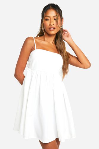 Womens Strappy Open Back Mini Dress - - 8 - boohoo - Modalova