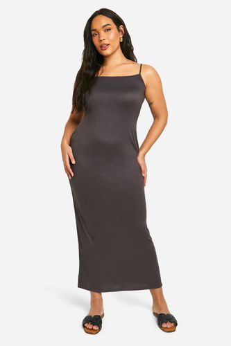 Womens Plus Super Soft Scoop Neck Maxi Dress - - 16 - boohoo - Modalova