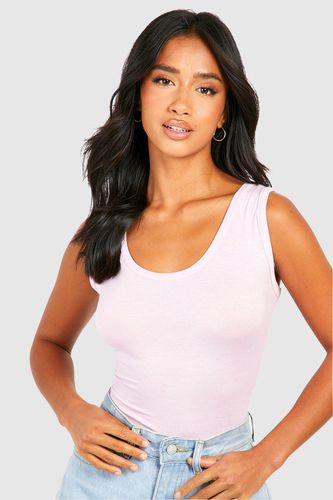 Womens Petite Basic Vest - - 14 - boohoo - Modalova