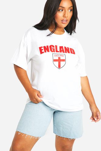 Womens Plus England Oversized T- Shirt - - 18 - boohoo - Modalova