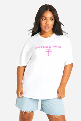 Womens Plus Future Wag Oversized T-shirt - - 16 - boohoo - Modalova