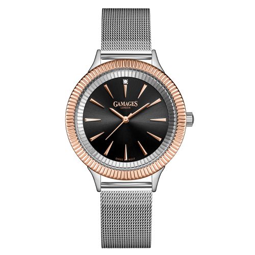 Womens Fluted Diamond Watch - - One Size - NastyGal UK (+IE) - Modalova