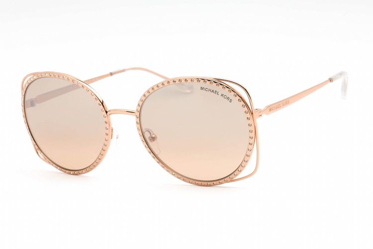 Womens 0MK1118B Sunglasses Rose Gold / Silver Khaki Gold Mirror - - One Size - NastyGal UK (+IE) - Modalova