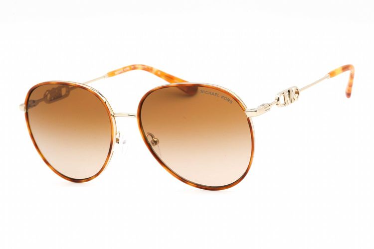 Womens 0MK1128J Sunglasses Light Gold Amber Tortoise / Amber Gradient - - One Size - NastyGal UK (+IE) - Modalova