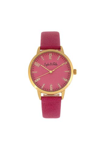 Womens Vancouver Leather-Band Watch - - One Size - Sophie and Freda - Modalova