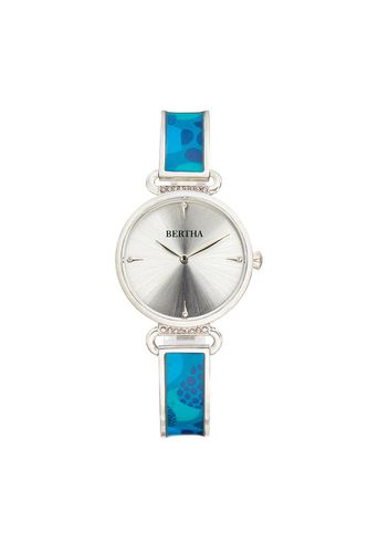 Womens Katherine Enamel-Designed Bracelet Watch - - One Size - Bertha - Modalova