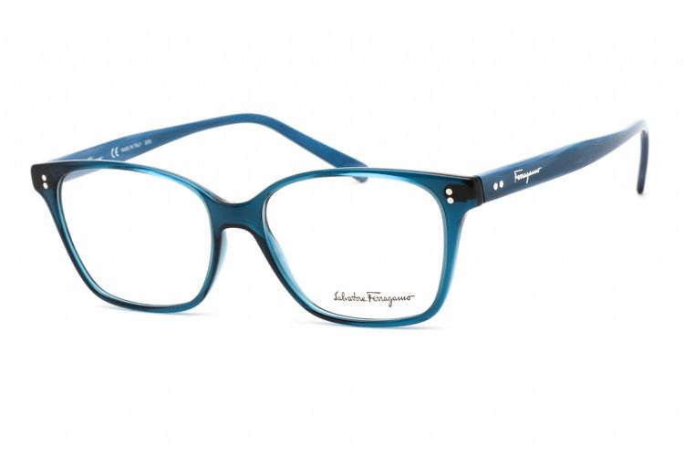 Womens SF2928 Eyeglasses Transparent / Clear Lens - One Size - Salvatore Ferragamo - Modalova