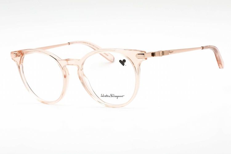Womens SF2927 Eyeglasses Transparent Rose / Clear Lens - - One Size - NastyGal UK (+IE) - Modalova