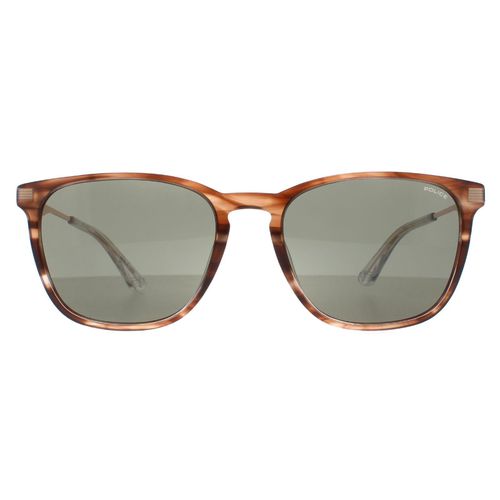 Square Shiny Striped Green SPLD47 Code 4 Sunglasses - One Size - NastyGal UK (+IE) - Modalova