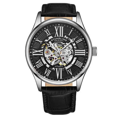 Atrium 3942 Automatic Wrist watch Skeletonized Dial 42mm Case Leather Band - - One Size - NastyGal UK (+IE) - Modalova
