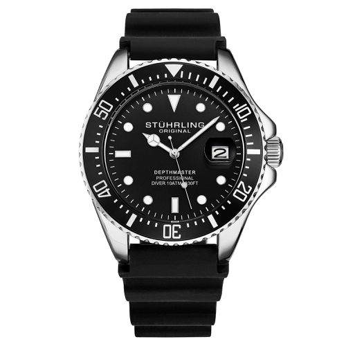 Depthmaster Quartz 42mm Diver Watch with Rubber Strap - - One Size - NastyGal UK (+IE) - Modalova