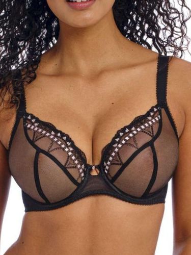 Womens Loveland Sheer Plunge Bra - Boudoir Noir - - 28E - NastyGal UK (+IE) - Modalova