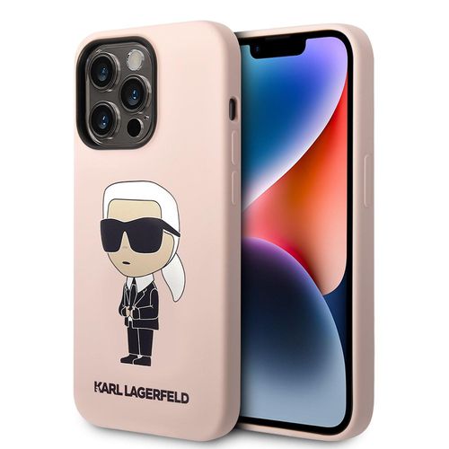 Liquid Silicone Phone Case iPhone 14 Plus - - iPhone 14 Pro Max - Karl Lagerfeld - Modalova
