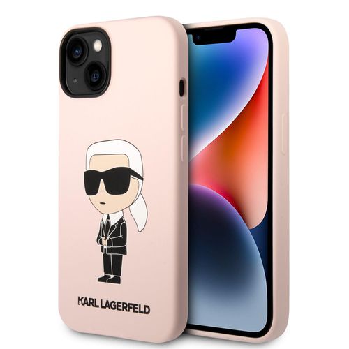 Liquid Silicone Phone Case iPhone 14 Plus - - iPhone 14 Plus - Karl Lagerfeld - Modalova