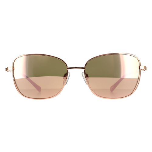 Womens Fashion Rose Gold Bronze Mirrored Sunglasses - - One Size - NastyGal UK (+IE) - Modalova