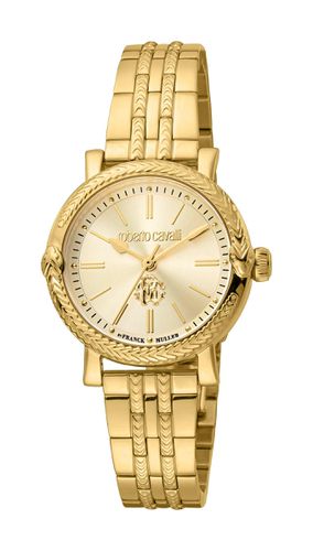 Womens Gold Stainless Steel Watch - - One Size - NastyGal UK (+IE) - Modalova