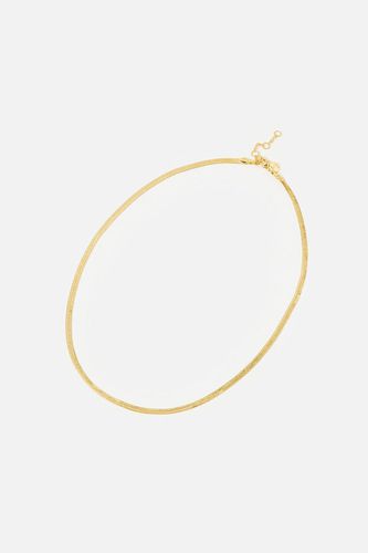 Womens Gold-Plated Snake Chain Necklace - - One Size - Accessorize - Modalova