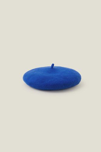 Womens Wool Beret - Blue - One Size - NastyGal UK (+IE) - Modalova